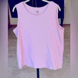 Pink cotton Tank